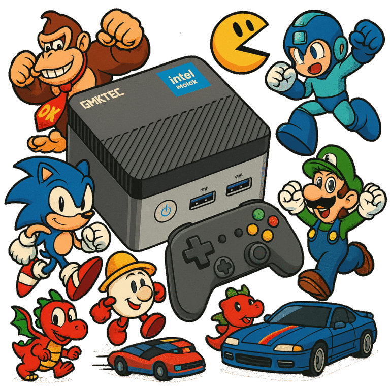 Retro Gaming on a G5 GMKtec