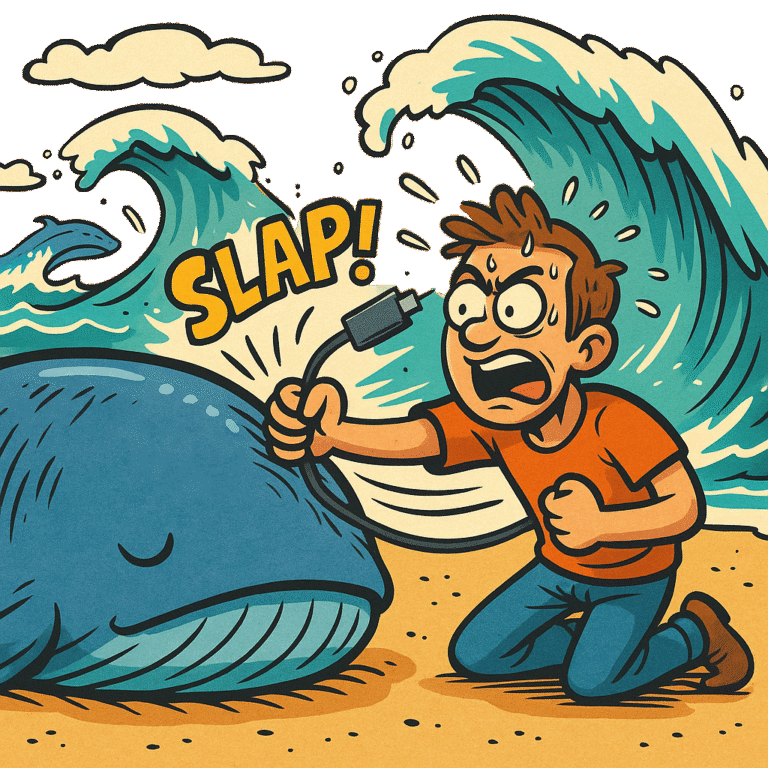 whale of a time
